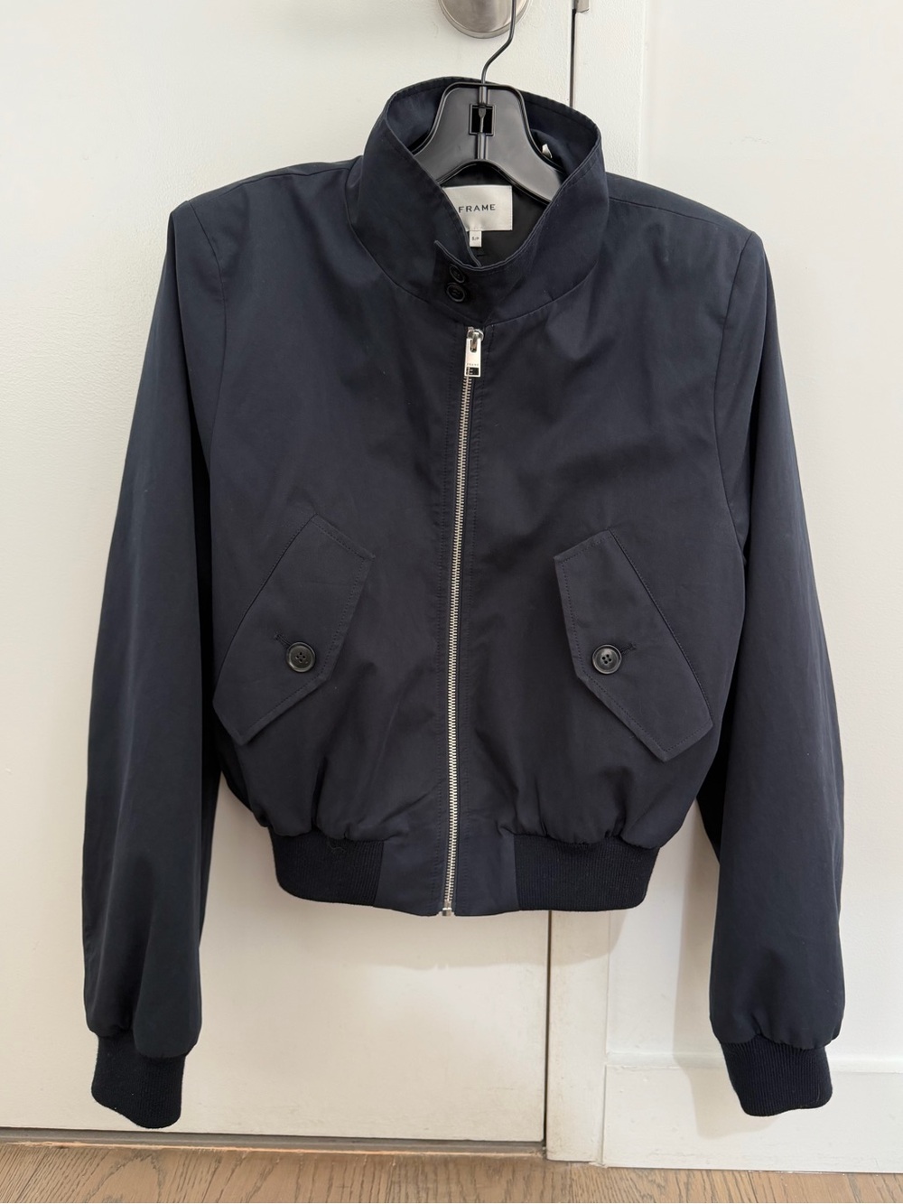Frame Navy Harrington Bomber Jacket (small)